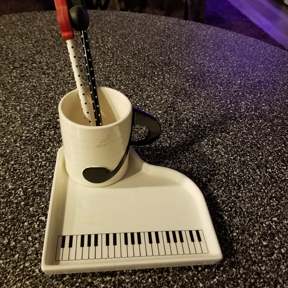 Shafford Porcelain Baby Grand plate & cup